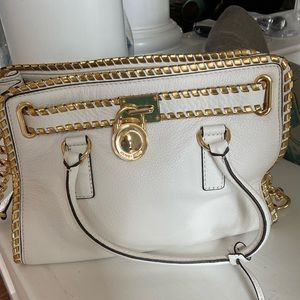 Michael Kors white purse